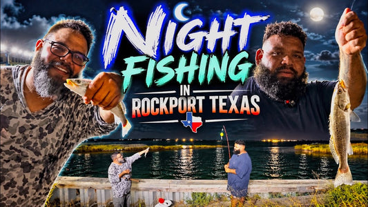 Fishing Rockport Texas After Dark