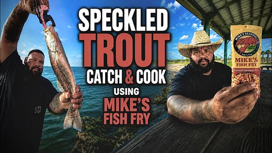 Catch & Cook Speckled Trout in Port O'Connor Texas