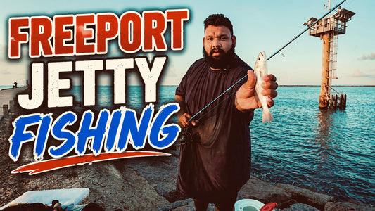 First Time Fishing the Freeport Jetty
